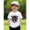 Jungen Rundhals Kurzarm T-Shirt mit Icrimax Buchstabenprint