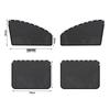 Magnetic Retractable Car Window Sun Shade Curtain - Heat Insulation Blackout for Small Cars