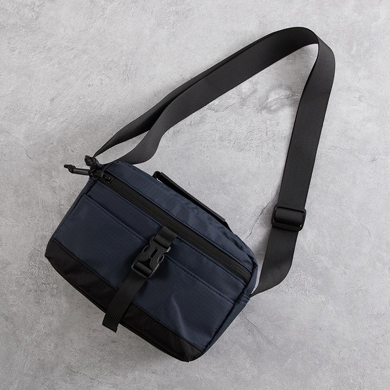 

Мужская функциональная повседневная сумка кроссбоди – Модная, универсальная, маленькая квадратная сумка-мессенджер для камеры синий