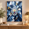 Manchester City Deimantinio Dažymo Rinkinys 5D Pilnas Gręžimas Pasidaryk Pats Deimantinė Mozaika Sienos Menas Namų Dekoras