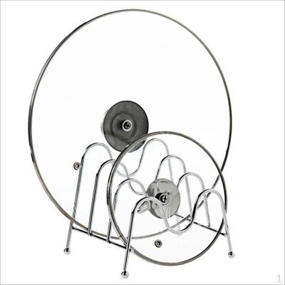 / Lid Rack Stand Stainless Steel Organizer for Kitchen