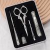 Retro Zinc Alloy Handheld Seam Ripper for Cross Stitching