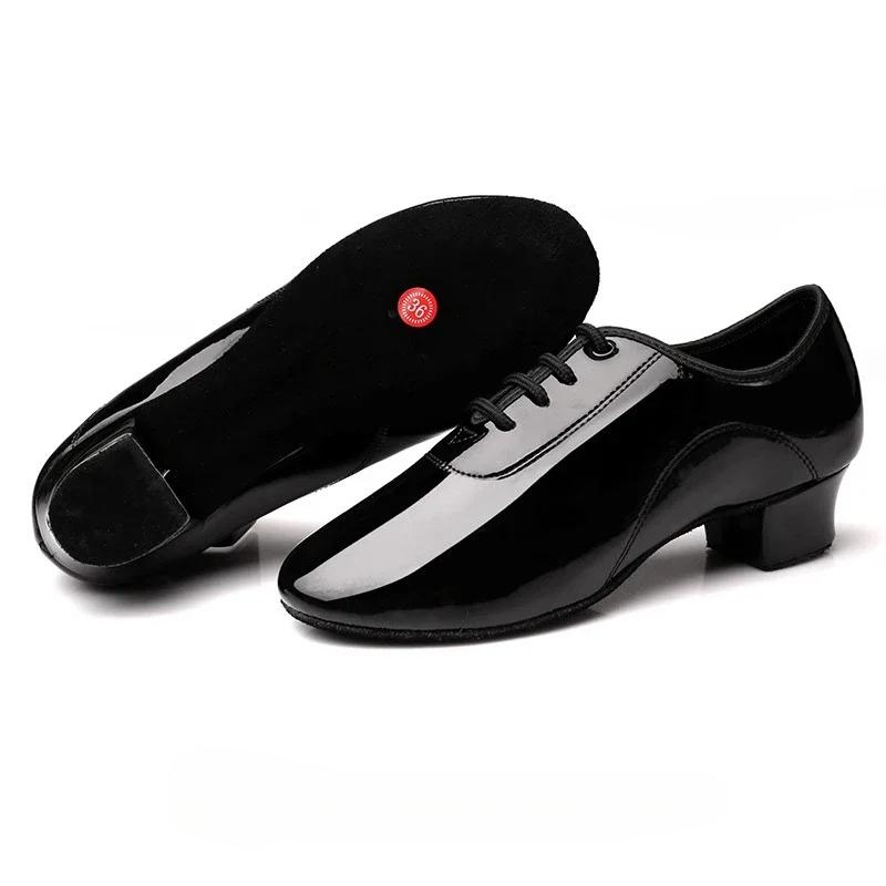 Scarpe da Ballo da Sala per Bambini Indoor Scarpe da Ballo Professionali per Ragazzi Scarpe da Ballo Latine per Uomo Pratica Valzer Salsa Scarpe da Ballo per Uomo Pelle