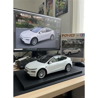 Model Y Alloy Car Model Sound and Light Pull Back Children's Toy Collectibles Birthday Gift