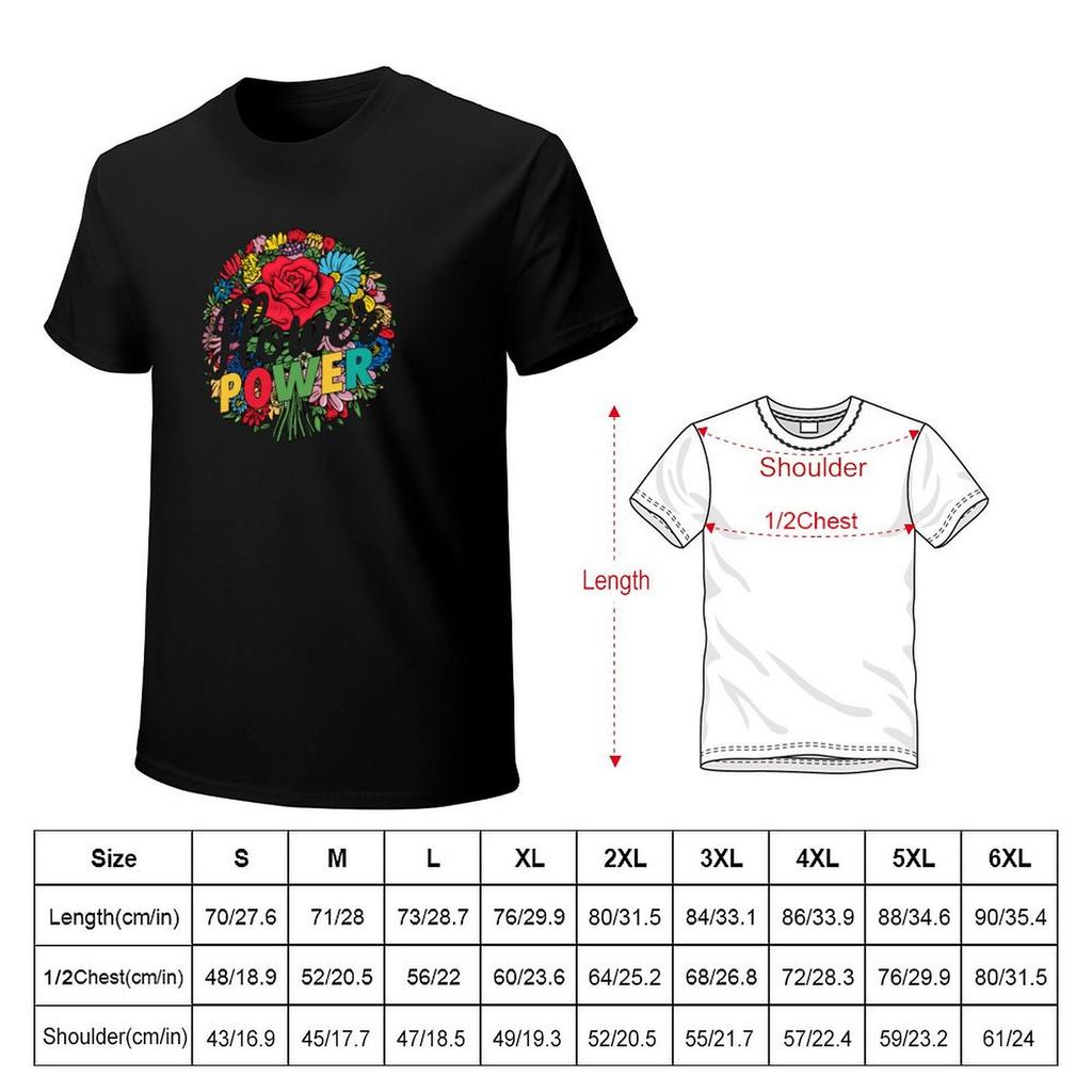 Flower Bouquet T-Shirt Design - Vibrant Typography & Illustration T-Shirt Basketball Graphic Tees Tops Cute Tops Men T Shirts