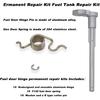 Ermanent Repair Kit for Fuel Tank Door Hinge Pin with Spring for -2025 Chevy Silverado & GMC Sierra 1500, -2025 Chevrolet Silverado & GMC Sierra