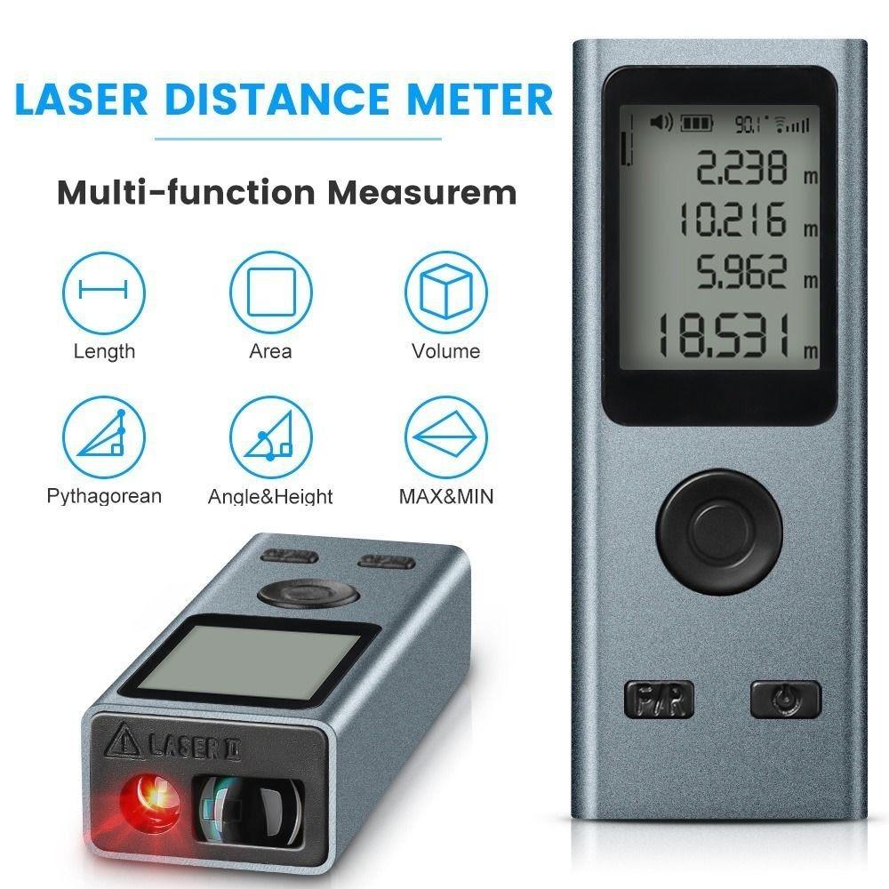 High Precision Mini Laser Rangefinder Digital Laser Distance Measuring Device Measurement