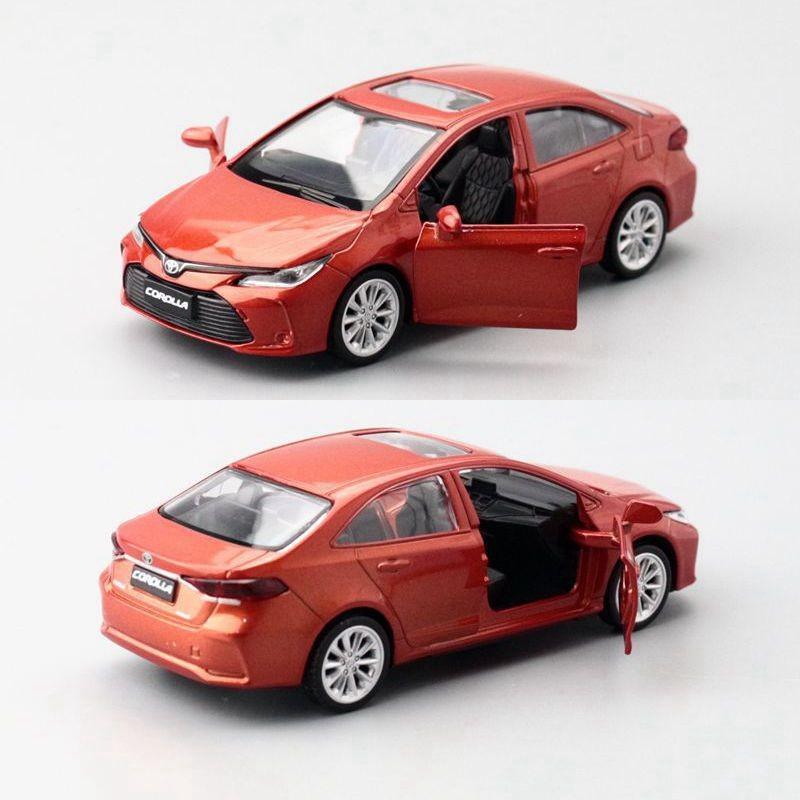 Legering Automodel Toyota Corolla Hybride Kinderspeelgoed Met Traagheidsregeling Om Mee Te Spelen