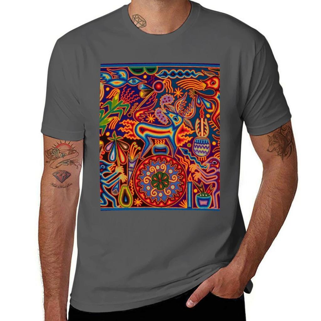 Huichol TShirt Novelty Graphic Tee Shirt
