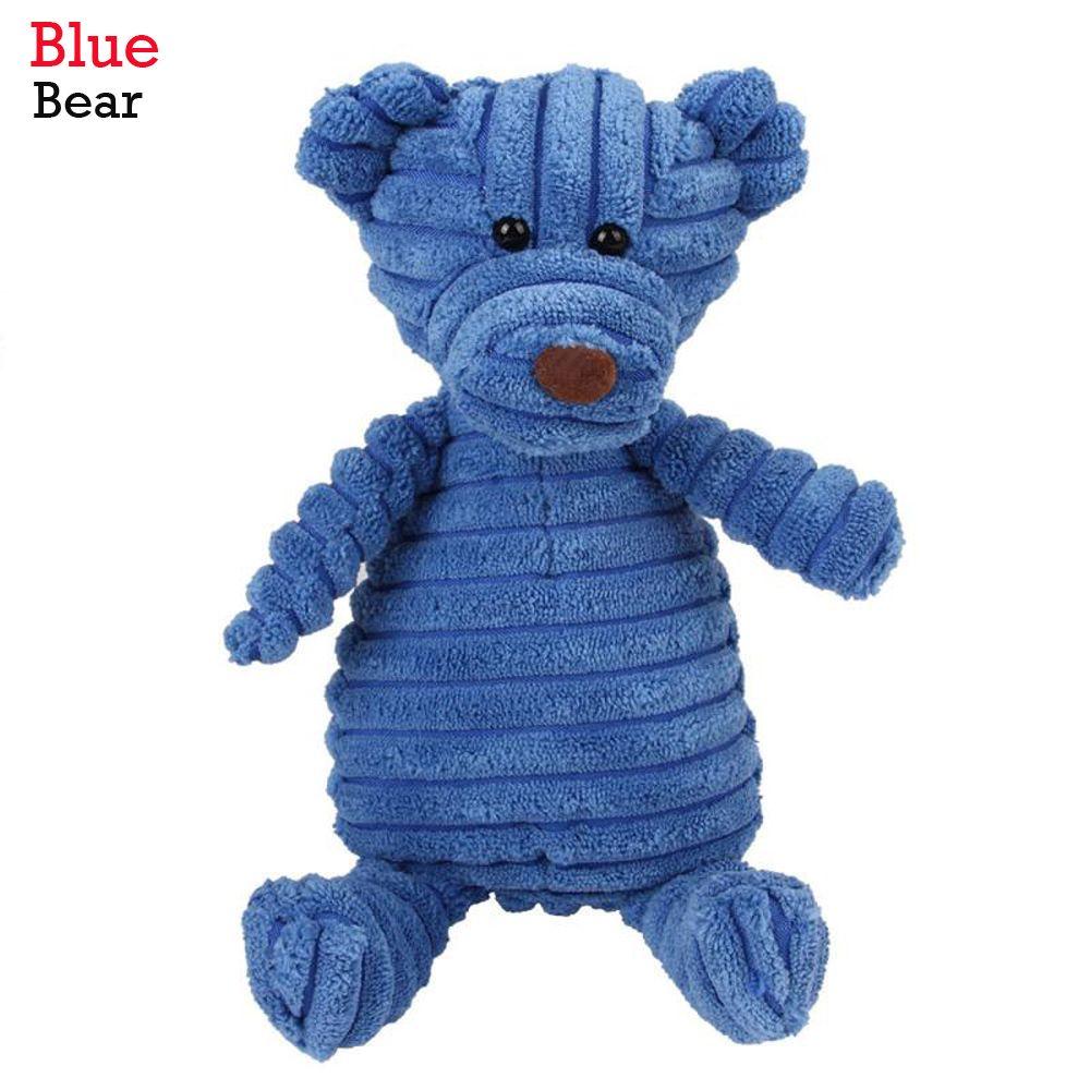 

Овечьи вокализации Вельветовый звук Плюшевая игрушка Звук пищалки Игрушки для жевания собак Устойчивые к укусам Blue-Bear