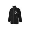 Puma RUN EVOLVE Velvet Jackets Unisex Black Stand Collar Thickened And Fleece Lined 534984-01