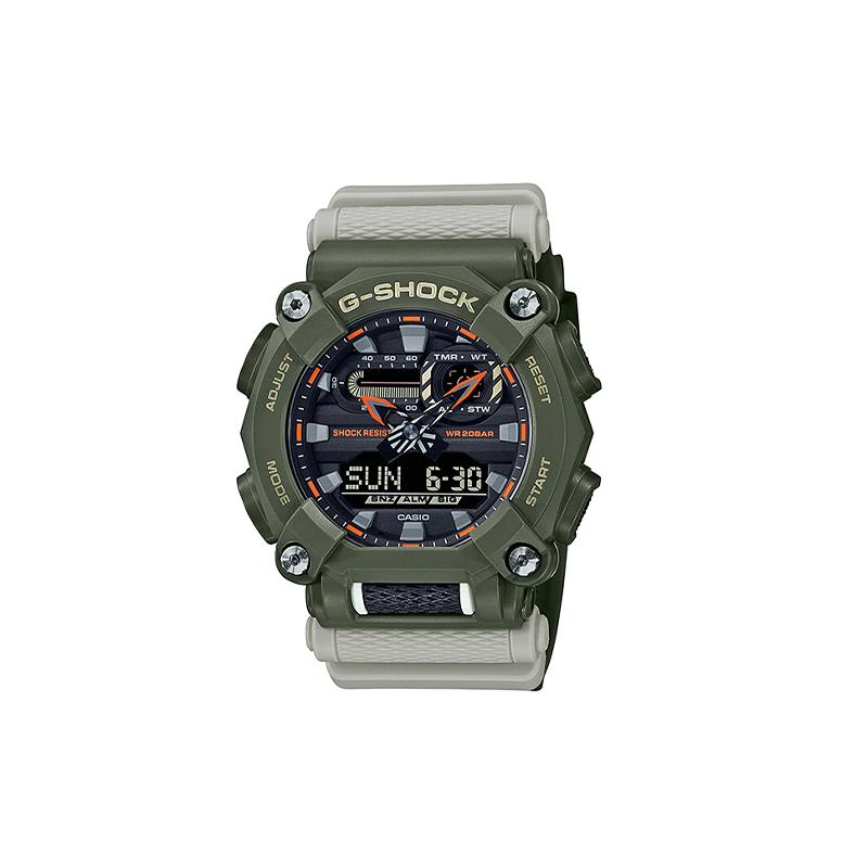 

Casio G-SHOCK Series Hidden Coast Theme Series Summer Style Quartz Movement Resin Strap Japanese and Korean Watch Men s Watch GA-900HC-3APR0-person чёрный