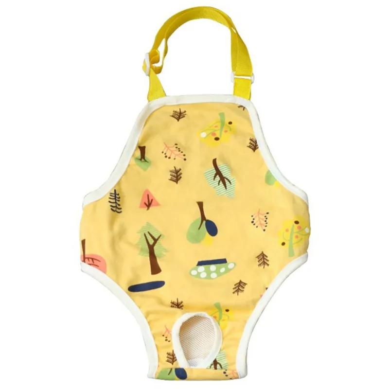 

Хлопковые гигиенические трусики для собак, физиологические штаны для питомцев, нижнее белье, одежда для собак-самок, подгузник для щенков со шлейками, трусы, шорты, товары для питомцев S