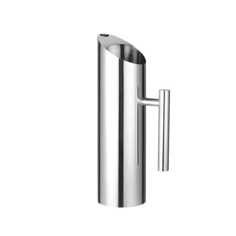 

Ресторан Отель утолщенный чайник из нержавеющей стали для холодной воды отель горячий чайник магазин большой емкости соковарка пивная банка для красного вина 1L