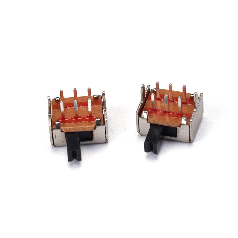 5PCS Mini SPDT Slide Toggle Switch Handle 3/5mm MSS-22D18 SS-12D00 SK-22D07 MSK-12C02 SS-12F44 MSK23D19 - Electronic Component Switches4