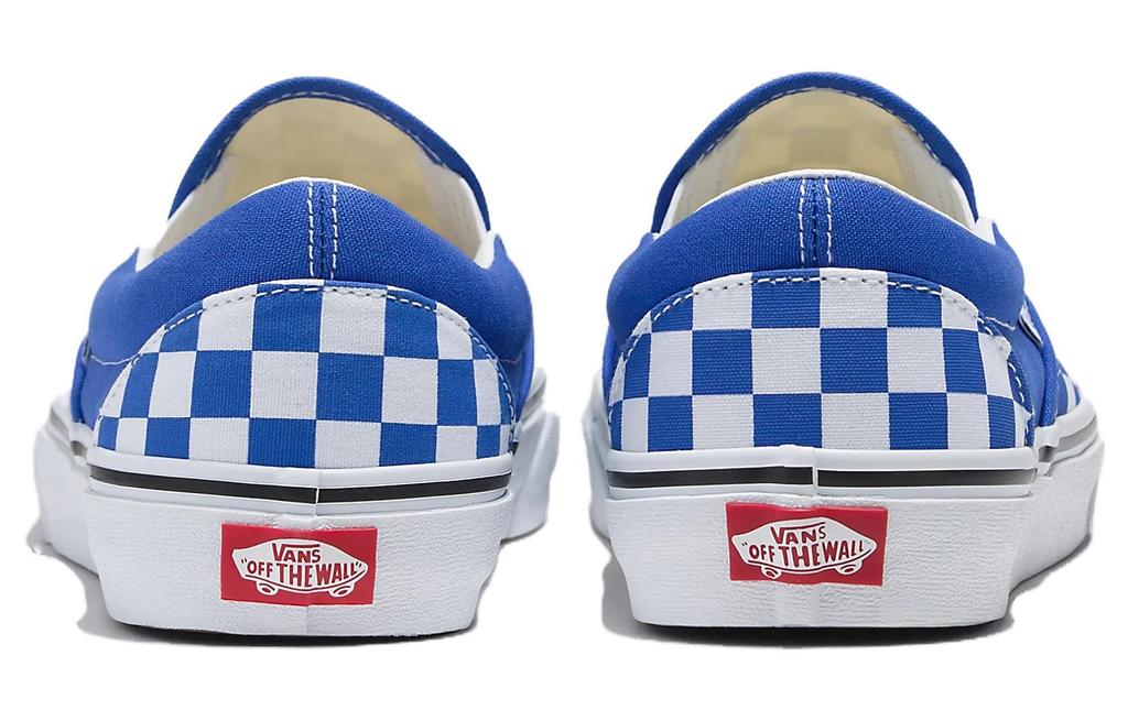 Men's Sneakers Vans CLASSIC SLIP on Checkerboard Classic Canvas Abrasion Resistant Breathable Low top