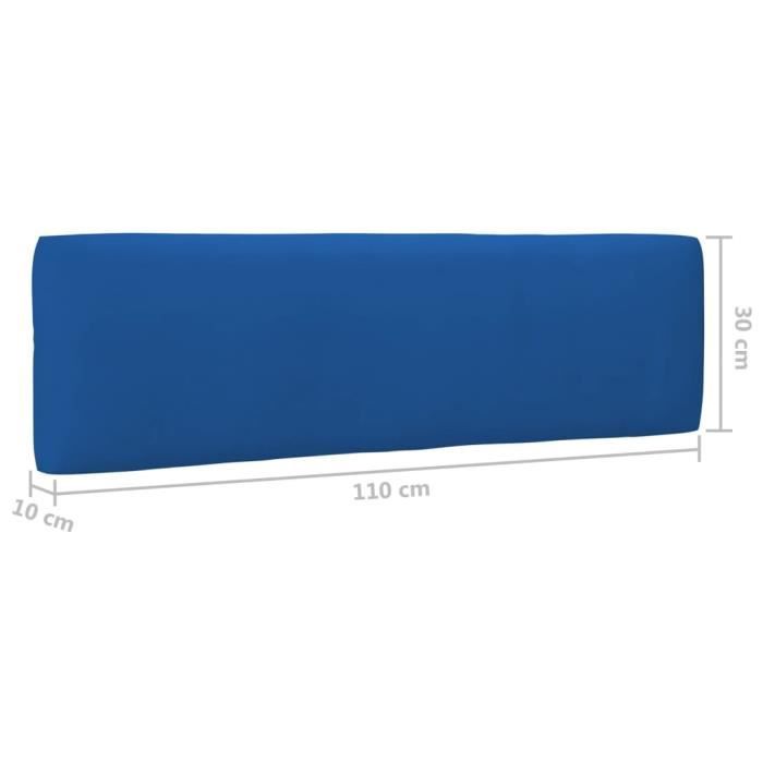 VidaXL Canapé central palette de jardin Marron miel, Bois pin imprégné