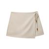 European and American style, new women's clothing, beaded linen blended vest, blended casual shorts