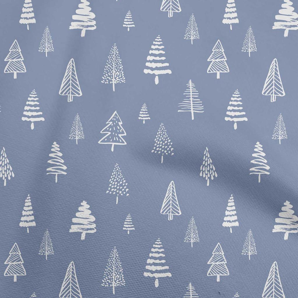 oneOone Cotton Flex Aquamaringrüner Stoff, Baum-Nähstoff, Meterware, bedruckt, DIY-Kleidung, Nähzubehör, 101,6 cm
