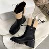 2026 New High Heels Ankle Boots for Women Chunky Fashion Luxury Shoes Designer Dress Winter Botas Pumps Elegant Boots De Mujer