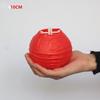 10cm-50cm red Chinese style round paper lanterns for New Year festive atmosphere decoration wedding scene arrangement lanterns