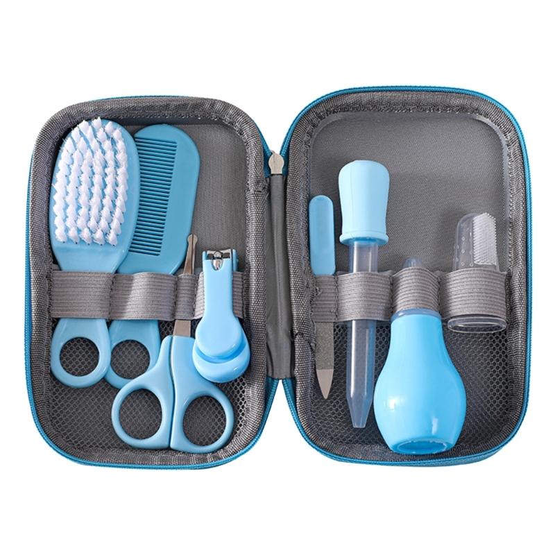 Convenient Baby Care Kit Must Have Accessories Infant Toddlers Head Brush Hair Comb for Gentle Cleaning and Trimming