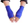Summer Cloth Solid Color Driving Mittens Sunscreen Gloves Fingerless Gloves Half-finger Gloves