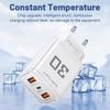 2.4A 2 USB Type-c Fast Charger Mobile Phone EU/US/UK Plug Wall Adapter Charging Travel Chargers For Samsung Huawei Xiaomi