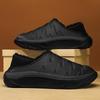 Winter Mens Cotton Slide Shoes Outside Warm Shoes Indoor New Male Couple Waterproof House Bedroom Plush Warm Slide Shoes For Man