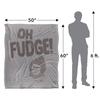 A Christmas Story Oh Fudge! Blanket