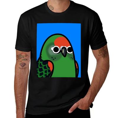 Too Unisexy Birds Jardines Parrot Tshirt Festive Simple Tshirt