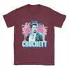 Miami Vice Crockett And Palm Tree Scenery Tshirt Summer Harajuku Tshirts Man Cotton O Neck Oversized Tees Short Sleeve Tops