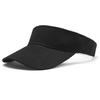 European & American Solid Color Summer Visor Cap - Sun Protection Baseball Sports Hat.