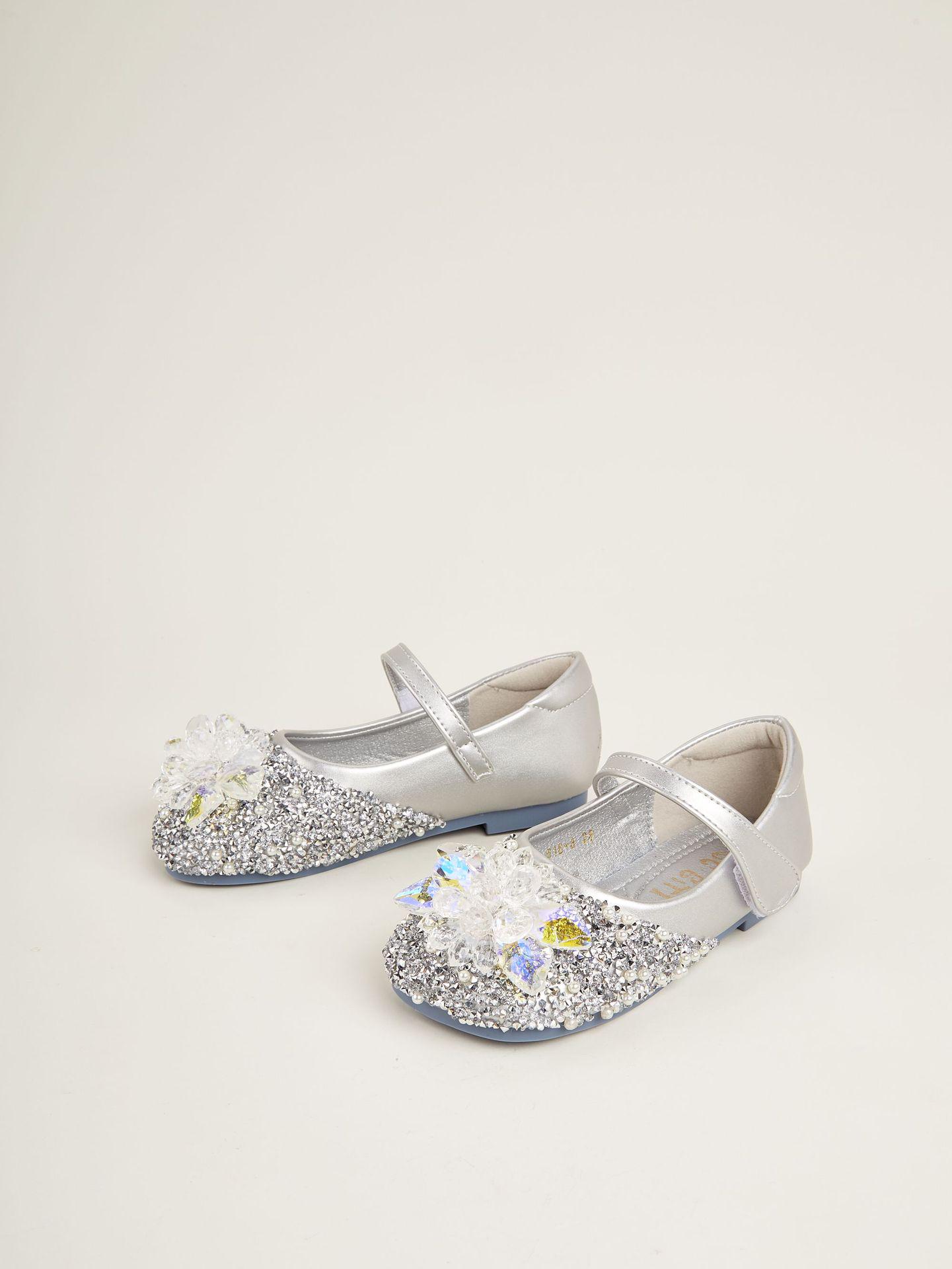 Girls  Sparkly Rhinestone Princess Flats - Spring/Summer 2024 33