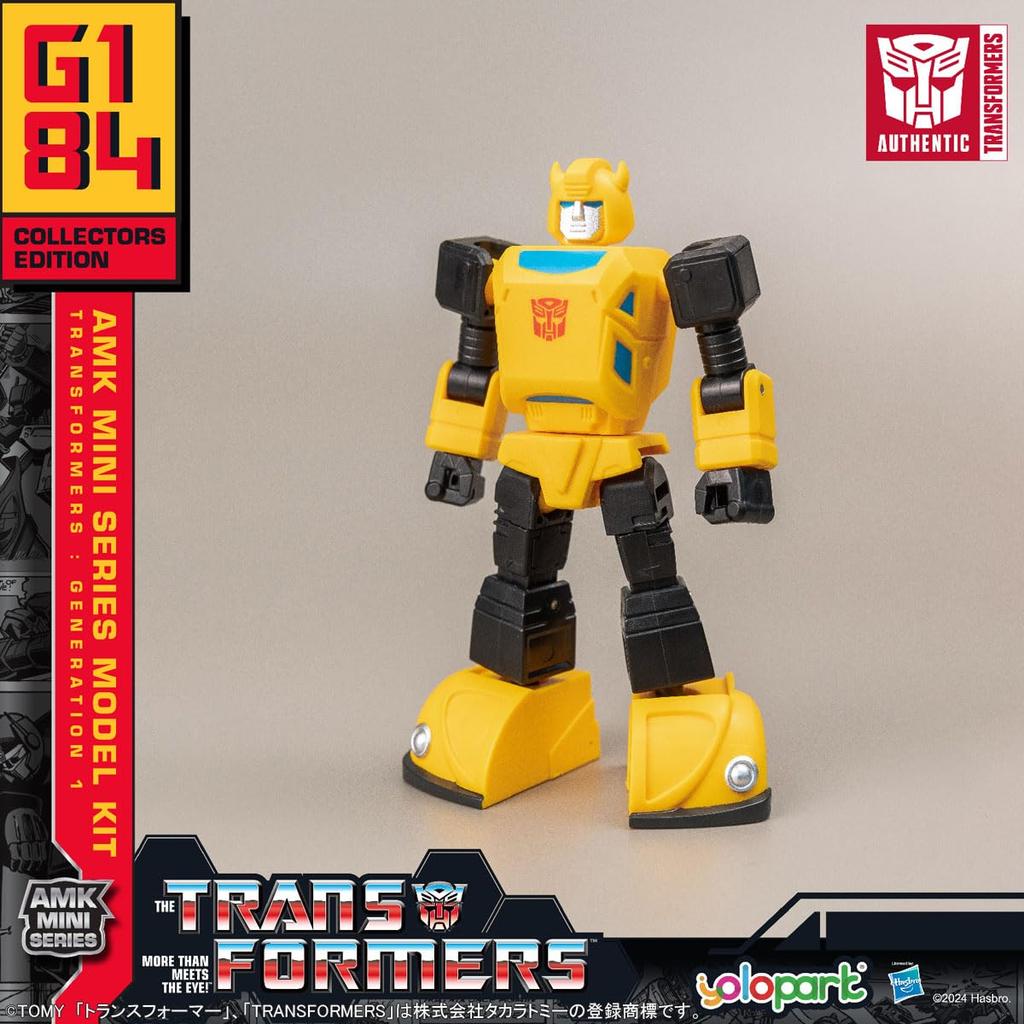 Doyusha Transformers AMK MINI Series 02 Bumblebee Non-Scale Painted Plastic Model