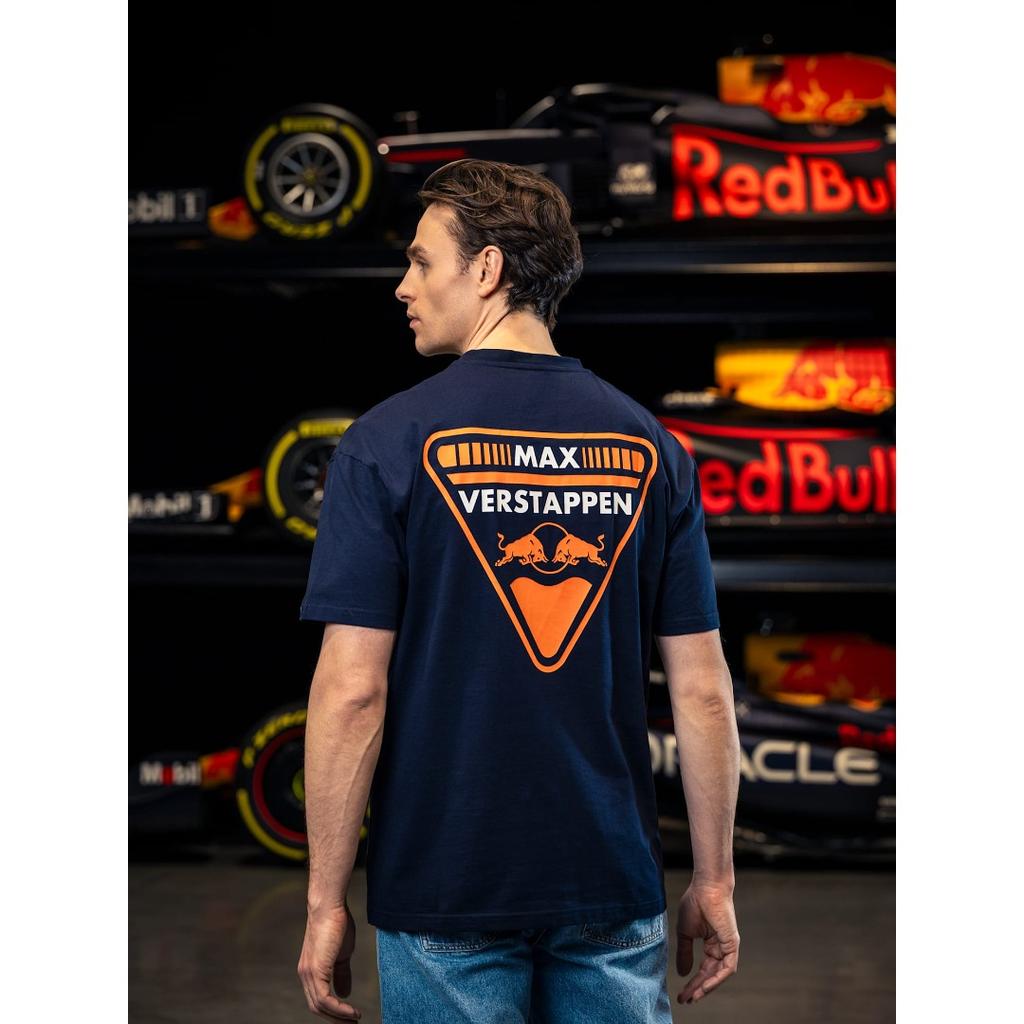 T-shirt con Logo Red Bull Racing Stampato Streetwear Uomo Donna Oversize Y2k Manica Corta Stampa Singolo Lato Alta Qualità Abbigliamento Femminile Maschile