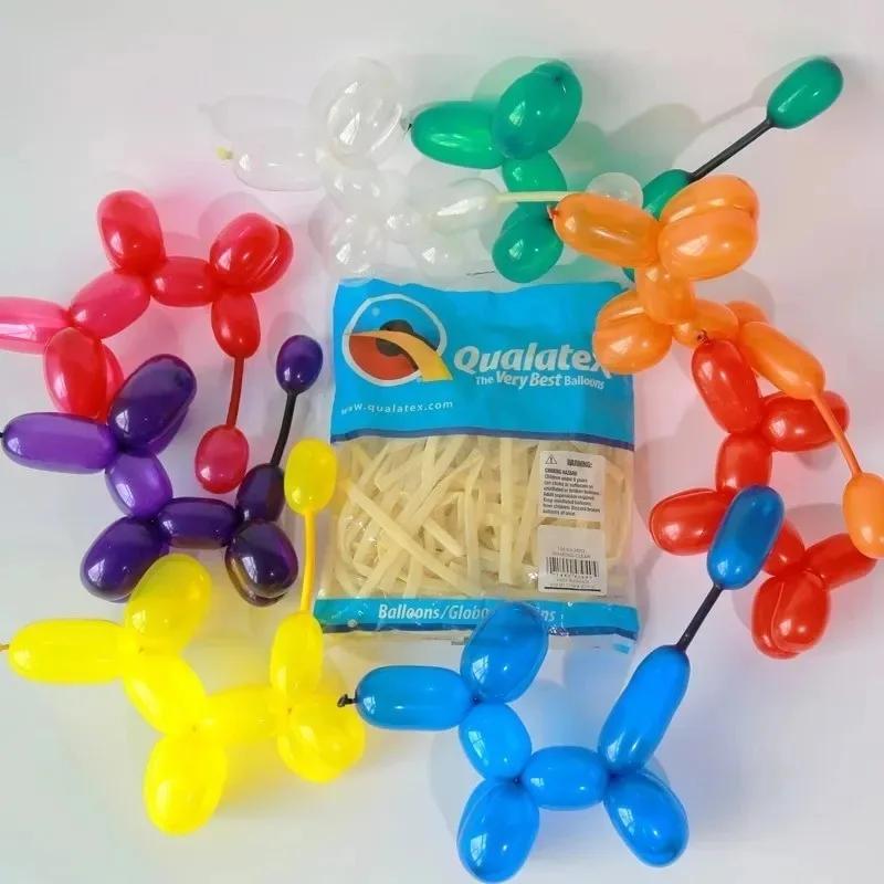 100pcs Colorful Twisting Balloons Magic Long Strip Latex Ballon For Kids Birthday Party Wedding Decoration DIY Animal Modeling