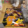 Basketball Star L-LeBron J-James K-Kobe Printed Carpet Outdoor Rug Area Rug Non-slip Carpet Bedroom Decor Carpet for Room Gift