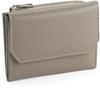 Himeji Japan Genuine Leather Mini Wallet for Men and Women. Trifold Design That's Compact Yet Holds Plenty. Taupe