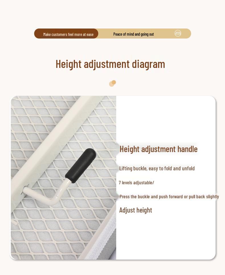 High-End Professional Large Vertical Folding Ironing Board with Electric Iron Mat