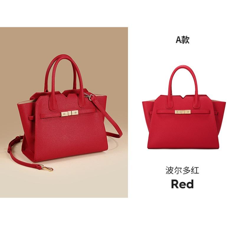 

Scarecrow bag women s versatile niche messenger bag medium and high sense mother bag handbag red wedding women s bag