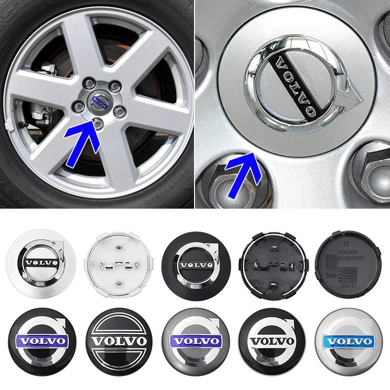 56/60/64mm Krytka středového otvoru kola pro vozy Volvo Znak emblém nálepka Pro Volvo S40 S60 S80L XC60 XC90 V40 V60 V50 V90 Příslušenství