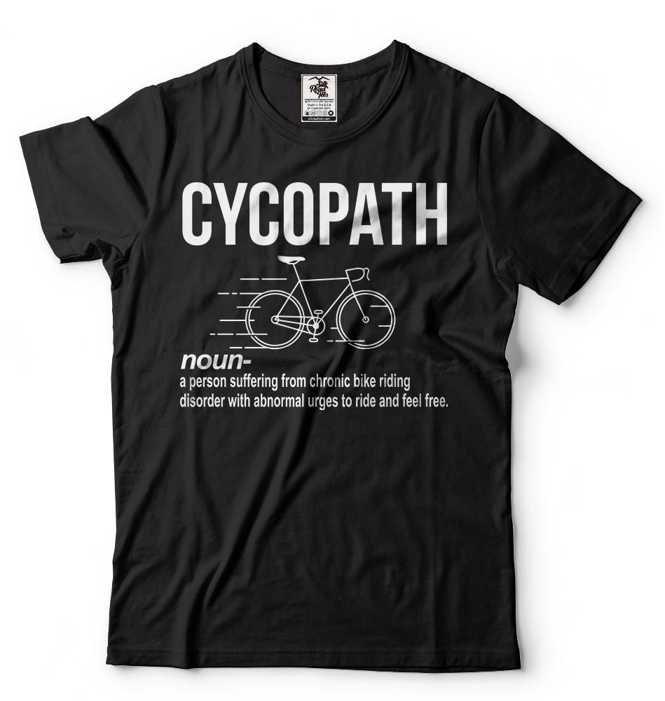 Cycopath Велосипедная футболка Байкерская рубашка Мужская футболка Велосипедная рубашка 2XL