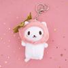 Jewelry Bag Girls Cute Kids Women Key Chains Bag Pendant Cat Plush Keychain Cat Snapper Keyrings