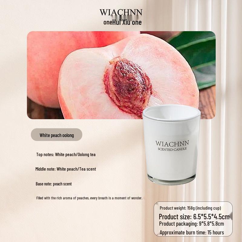 

Luxury Black & White Scented Candles - Long-lasting Fragrance for Romantic & Stylish Home Decor 1 bottle (Trial)