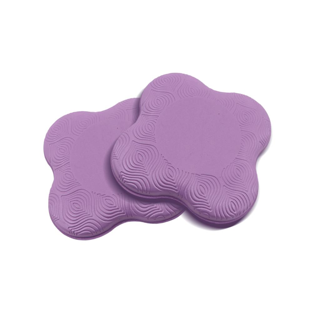 2Pcs Yoga Knee Pad Yoga Support Pad Non Slip Elbows Cushion Mat Yoga Knee Cushion Yoga Kneeling Protective Pad for Yoga Pilates фиолетовый