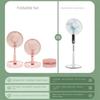 24H Long Battery Life Telescopic Electric Fan Air Conditioner Cooling Fan  For Office Bedroom