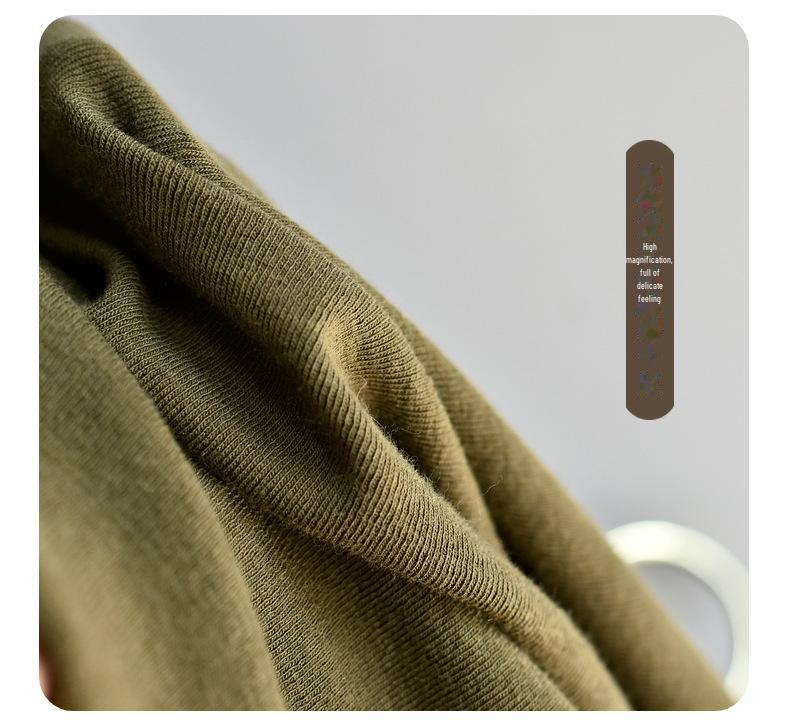 **Dámský zimní svetr Meiyabi s polovičním rolákem, francouzský úplet**