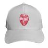 Heart Baseball Cap Quick Dry PerforUnisexce Cotton Twill Breathable Contrast Two Tone Brim