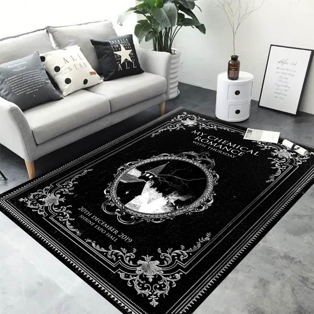

Witchcraft Gothic Area Rug Bedroom Sofa Non Slip Carpet Bathroom Floor Mats Kitchen Entrance Doormat Home Decoration 50x80cm